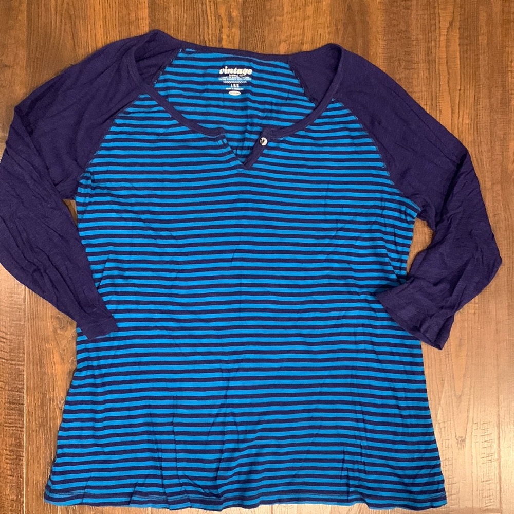 Old Navy vintage raglan 3/4 sleeve